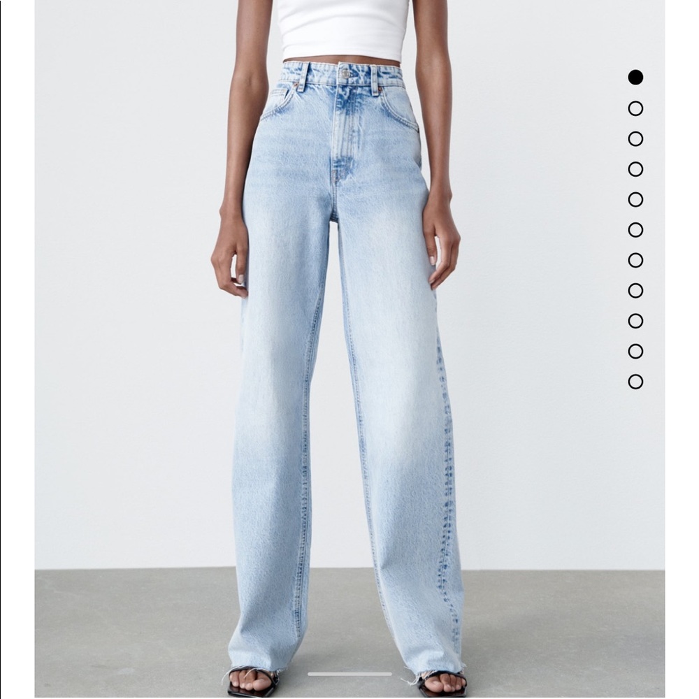 Zara Wide Leg Jeans